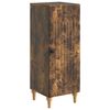 vidaXL Buffet Carvalho Fumado 33 x 34,5 x 90 cm Derivados de Madeira