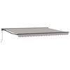 vidaXL Toldo Retr&aacute;til El&eacute;trico Cinzento-Claro e Antracite 4 &times; 3,5 m