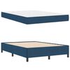 vidaXL Cama Box Azul 160 x 200 cm tecido