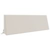 vidaXL Almofada de encosto SOEST 100% Poli&eacute;ster Branco