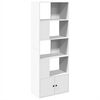 vidaXL Estante 70x36x189 cm derivados de madeira branco