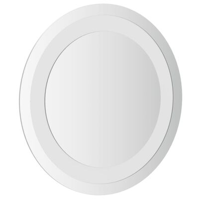 vidaXL Espelho de casa de banho com luzes LED redondo 30 cm