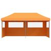 vidaXL Tenda de Festa Laranja 292 x 580 x 315 cm Tecido Oxford