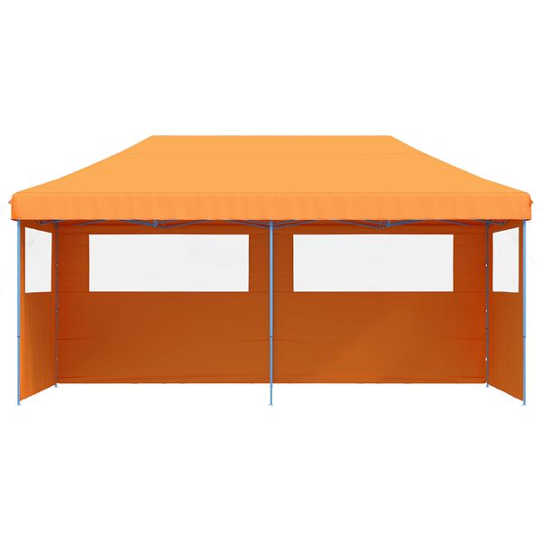 vidaXL Tenda de Festa Laranja 292 x 580 x 315 cm Tecido Oxford
