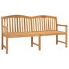 vidaXL Banco Rosa Esculpido &agrave; M&atilde;o 150 x 60 x 90 cm Natural
