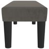 vidaXL Banco 100x30x30 cm veludo cinzento-escuro