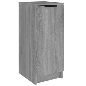 vidaXL Sapateira 30x35x70 cm derivados de madeira sonoma cinza