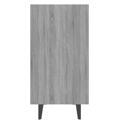 vidaXL Aparador 103,5x35x70 cm derivados de madeira cinzento sonoma