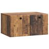 vidaXL Gabinete de TV de Parede 59,5 x 41 x 30 cm Madeira antiga