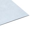 vidaXL Tábuas de soalho autoadesivas 20 pcs 1,86 m² PVC mármore branco