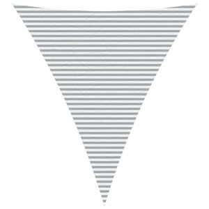 vidaXL Vela de Sombra para Exterior 5 x 6 x 6 m 100% Poli&eacute;ster Oxford