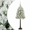 vidaXL &Aacute;rvore de Natal artificial com ramos articulados e bolas 120 cm