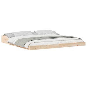 vidaXL Estrutura da Cama Castanho 180 x 210 cm