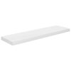 vidaXL Prateleiras de parede suspensas 2 pcs 90x23,5x3,8cm MDF branco