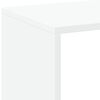 vidaXL Estante divisória 102x29x103,5 cm derivados de madeira branco