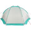 vidaXL Tenda de praia 268x223x125 cm poliéster 185T verde-mar