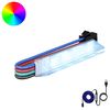 vidaXL Fita LED 12 unid. Preto e Branco Cobre e Pl&aacute;stico