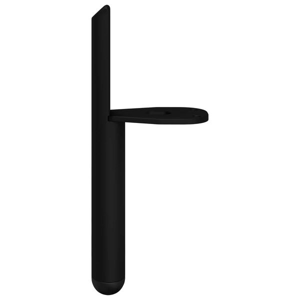 vidaXL P&eacute;s de M&oacute;veis 12 pcs Preto 66 x 36 x 160 mm Ferro