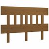 vidaXL Cabeceira de cama 143,5x3x81 cm pinho maci&ccedil;o castanho mel