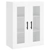 vidaXL Arm&aacute;rio de parede 69,5x34x90 cm branco