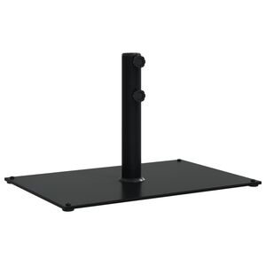 vidaXL Base de guarda-sol para postes de &Oslash;32/38/48 mm 15 kg retangular