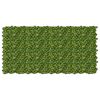 vidaXL Tela de Varanda com Folhas Verde e Amarelo 200 x 100 cm