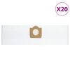 vidaXL Sacos de aspirador de p&oacute; para Karcher 6.959-130.0 20 pcs