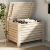 vidaXL Caixa de arrumação com tampa RANA 80x49x54 cm pinho maciço