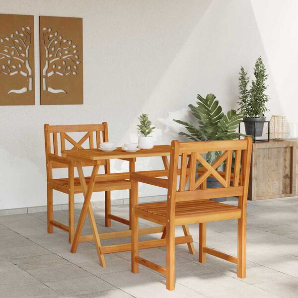vidaXL Cadeira de Jardim 2 pcs 56 x 56 x 90 cm