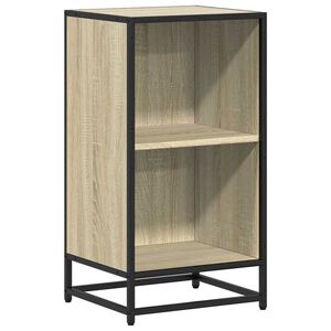 vidaXL Estante 40x35x76 cm contraplacado cor carvalho sonoma