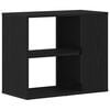 vidaXL Buffet Carvalho Preto 60 x 30 x 50 cm Derivados de Madeira