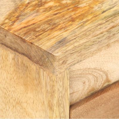 vidaXL Mesa de cabeceira 40x30x45 cm madeira de mangueira maciça