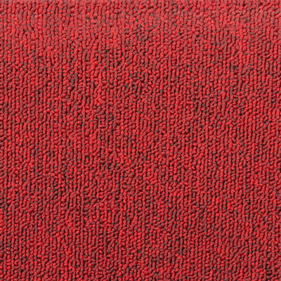 vidaXL Tapetes de escada 15 pcs 65x24x4 cm vermelho bordô