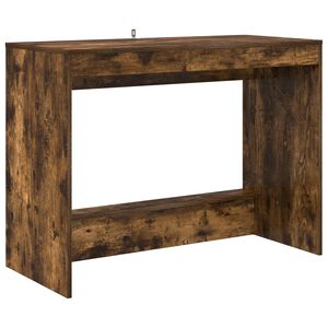 vidaXL Mesa de Cama Carvalho Fumado Derivados de Madeira