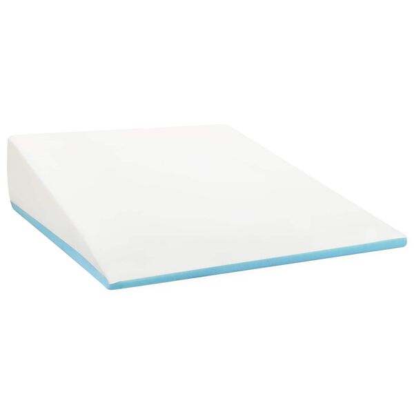 vidaXL Travesseiro em Wedge Liso Cinzeto