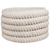 vidaXL Corda de Juta 30 mm Branco 100% juta Tossa