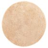 vidaXL Tapete shaggy de pelo alto NAVARRA 100x100 cm poli&eacute;ster bege