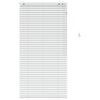vidaXL Cortina Veneziana Branco 70 x 160 cm 35 mm