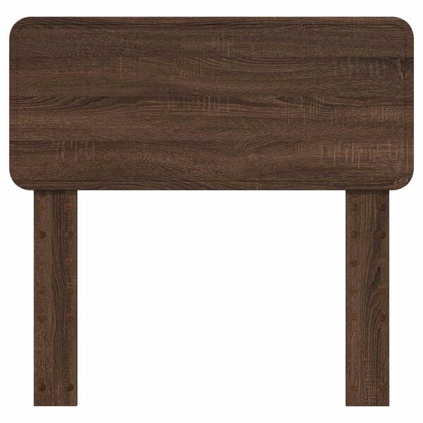 vidaXL Cabeceira Carvalho Marrom 75 cm Madeira processada