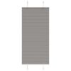 vidaXL Antracite Plissada Cega 65x100 cm Largura Tecido 64,4 cm