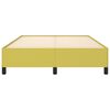 vidaXL Estrutura de cama sem colch&atilde;o 140x190 cm tecido verde