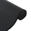 vidaXL Tapete retangular 60x100 cm bambu preto