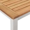 vidaXL ConjuntodeJantarparaJardim 9 pcs Madeira de Teak Sólida