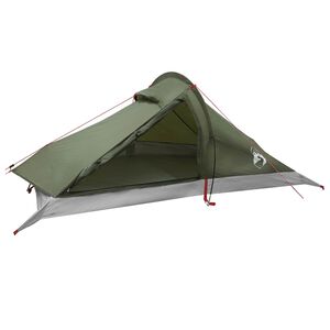 vidaXL Barraca para Caminhadas 4 pessoa Verde-Azeitona