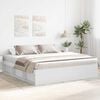 vidaXL Estrutura de cama 200x200 cm branco
