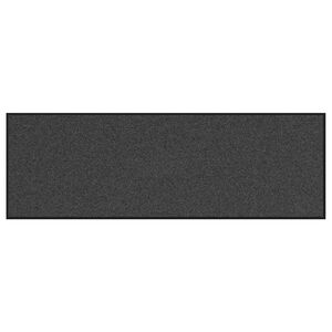 vidaXL Tapete de Entrada Antracite e Preto 60 x 180 cm 100% Poliamida