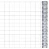 vidaXL Cerca de jardim 50x1,25 m a&ccedil;o galvanizado prateado