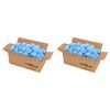 vidaXL Filtro de piscina antibacteriano bolas azuis 1400 g polietileno