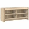 vidaXL Gabinete para TV 100 x 33 x 47 cm Carvalho Sonoma