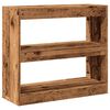 vidaXL Estante/divis&oacute;ria 80x30x72 cm cor madeira velha